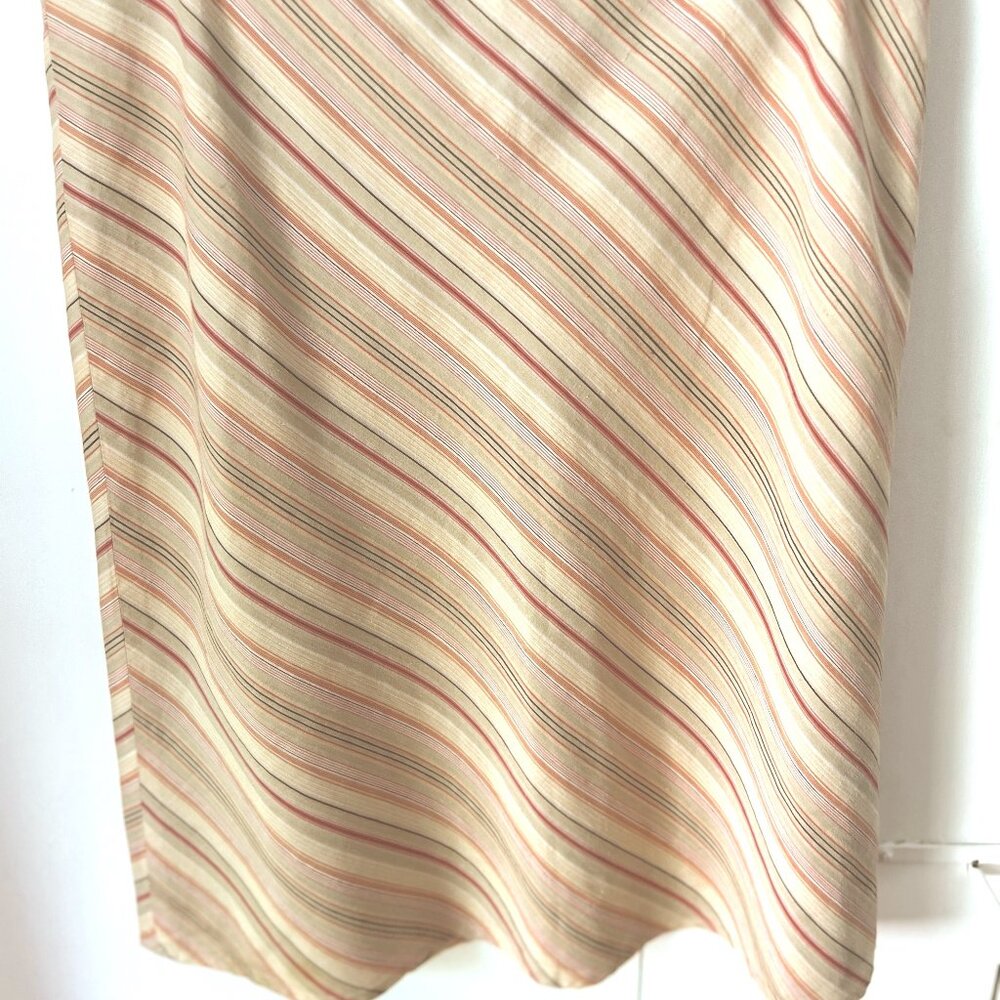 Loft Diagonal Striped Skirt, size 12